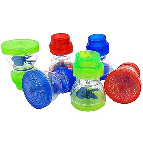 Plastic 360-degree Water Saving Nozzle Shower Head Faucet (Multicolor)