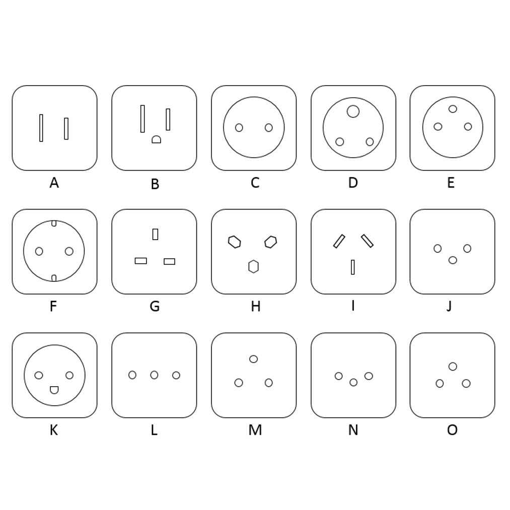 240V AC Power Cord 3-Pin Indian Plug to IEC C-13 Female Cable