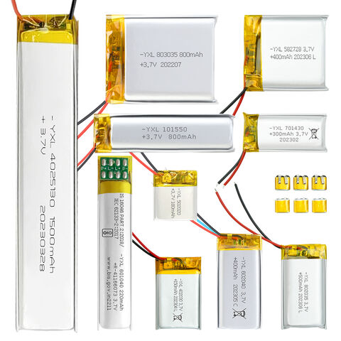 Generic: 400mAh Lipo Battery - Single Cell 3.7V Lithium Polymer Battery