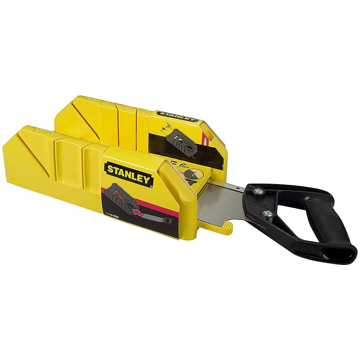 Stanley 1-19-800 Storage Mitre Box with Saw