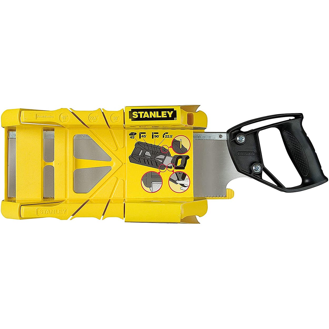 Stanley 1-19-800 Storage Mitre Box with Saw