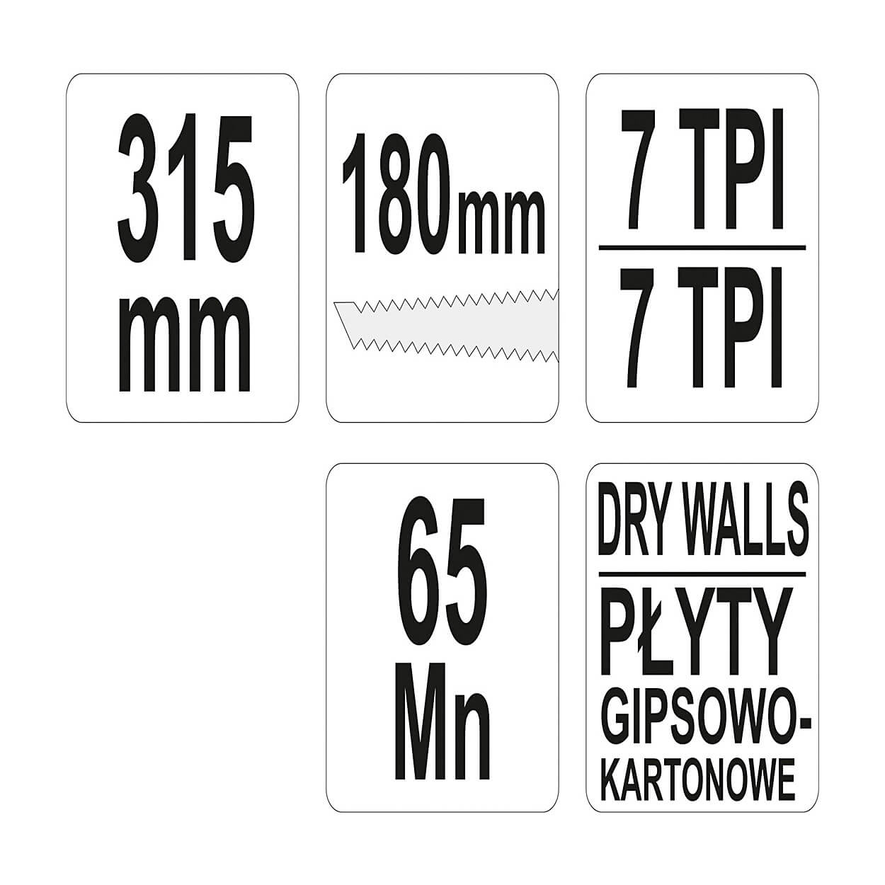Yato Wallboard Saws