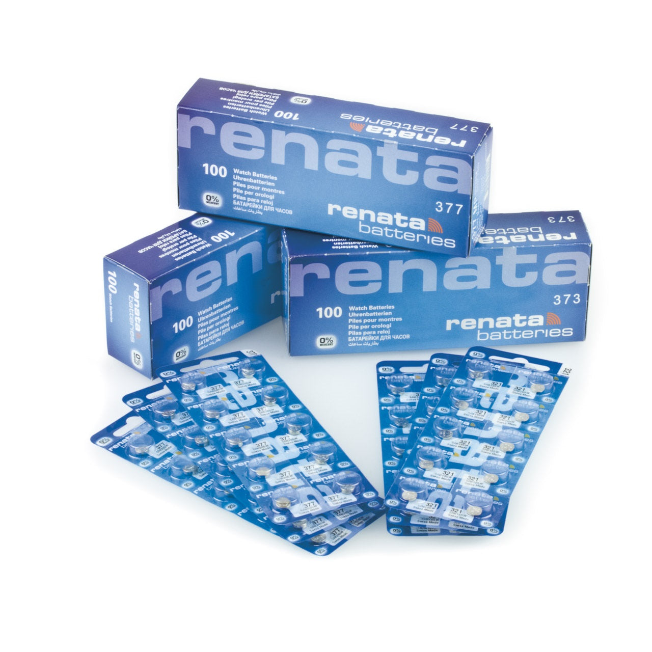 Renata: 1.55V Silver Oxide Wrist Watch Battery Button Cell