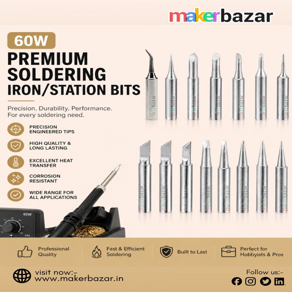 60W Premium Soldering Iron/Station Bits