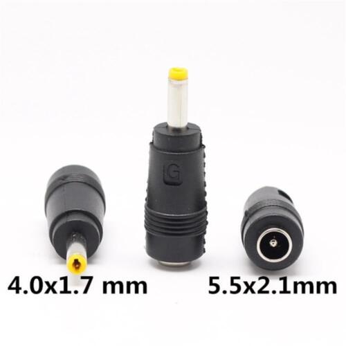 5.5×2.1mm Female DC Socket Converter to Other-Size Male Jack Connector