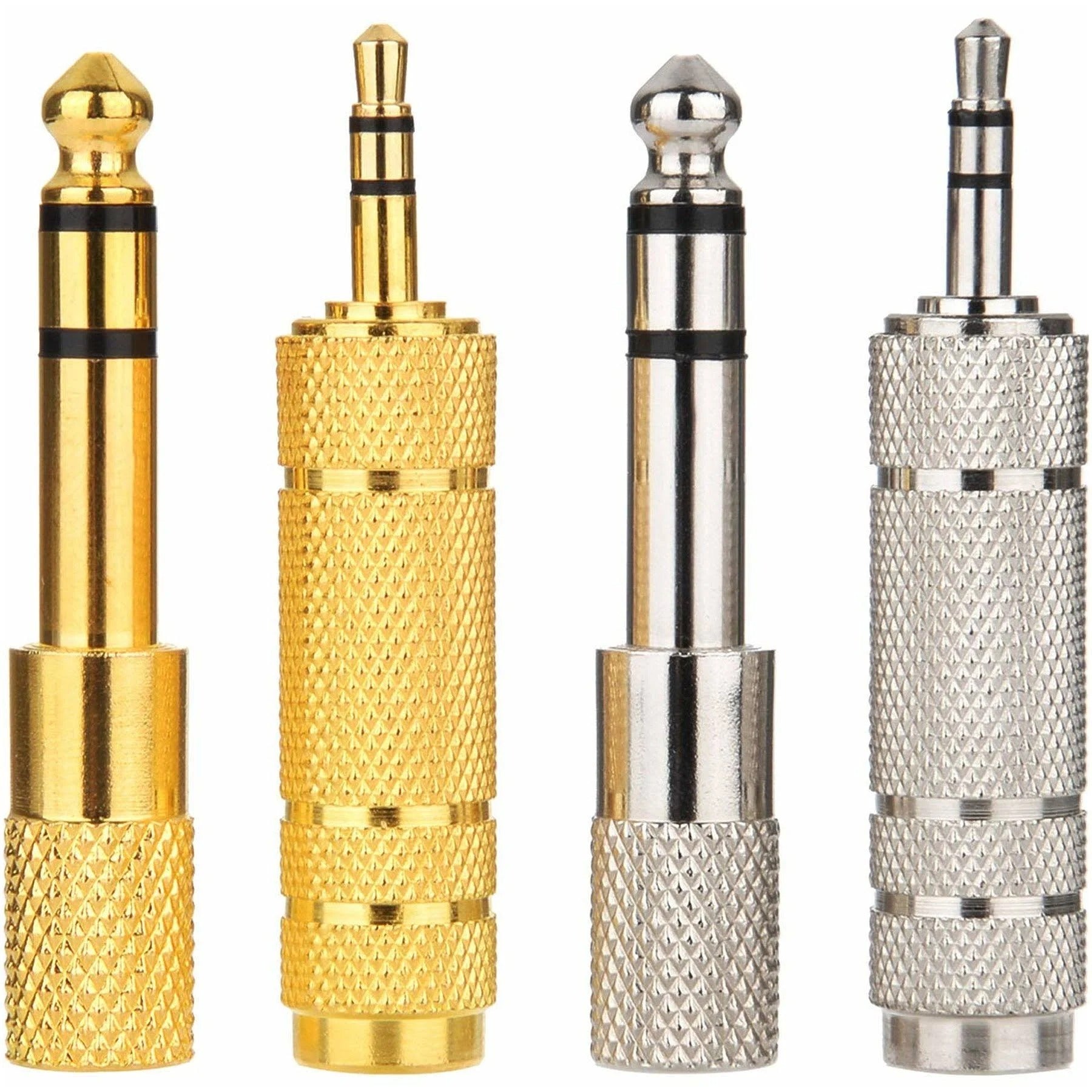 3.5mm (1/8 inch) Male to 6.35mm (1/4 inch) Female Adapter Connector