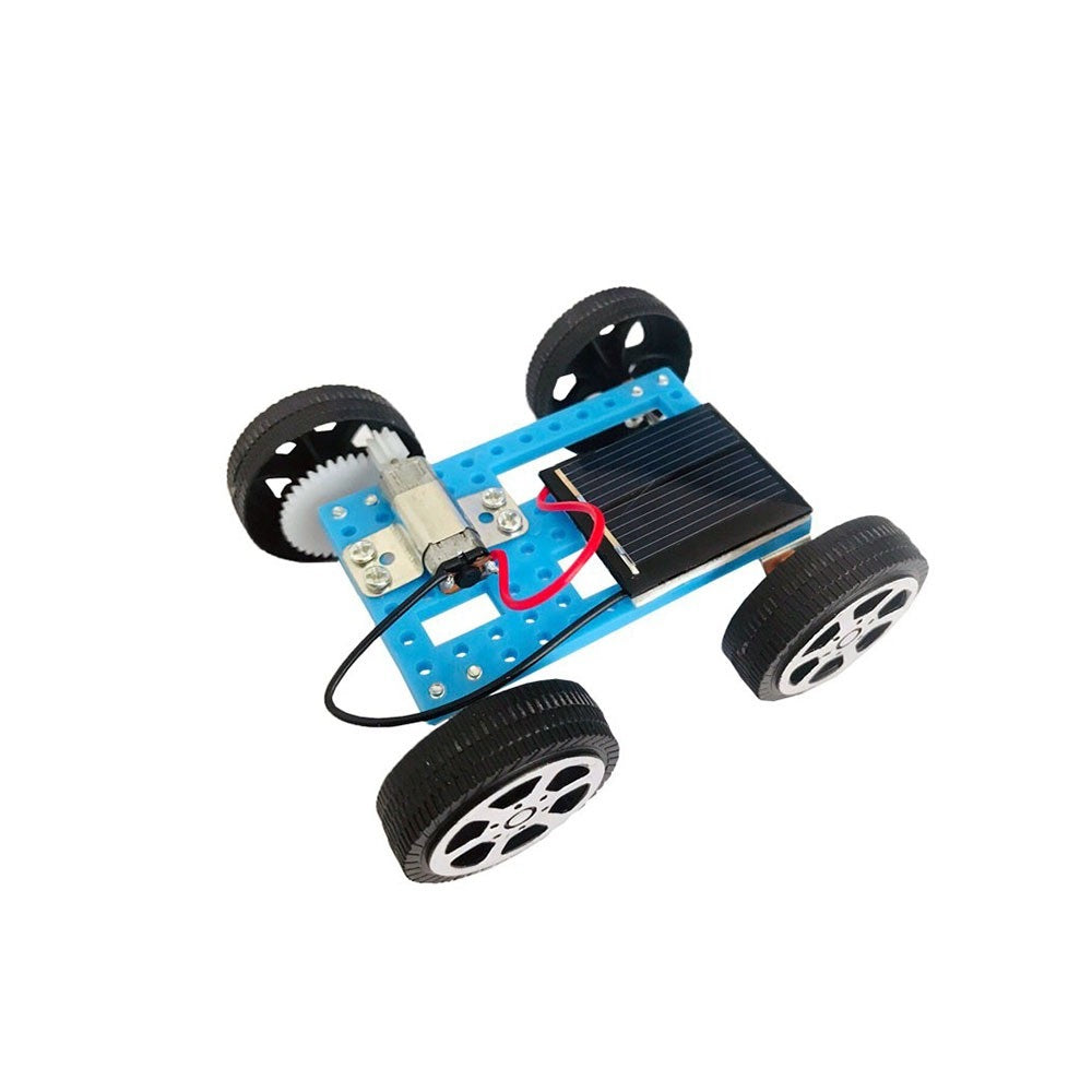 Mini Solar Powered DIY Toy Car Kit