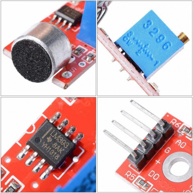 Sound Detection Sensor Module for Arduino/RPi/Other Microcontrollers