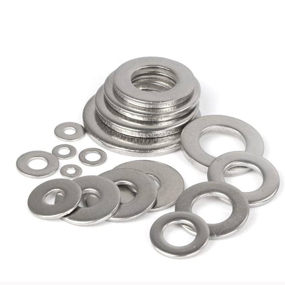 SS Flat Plain Washers