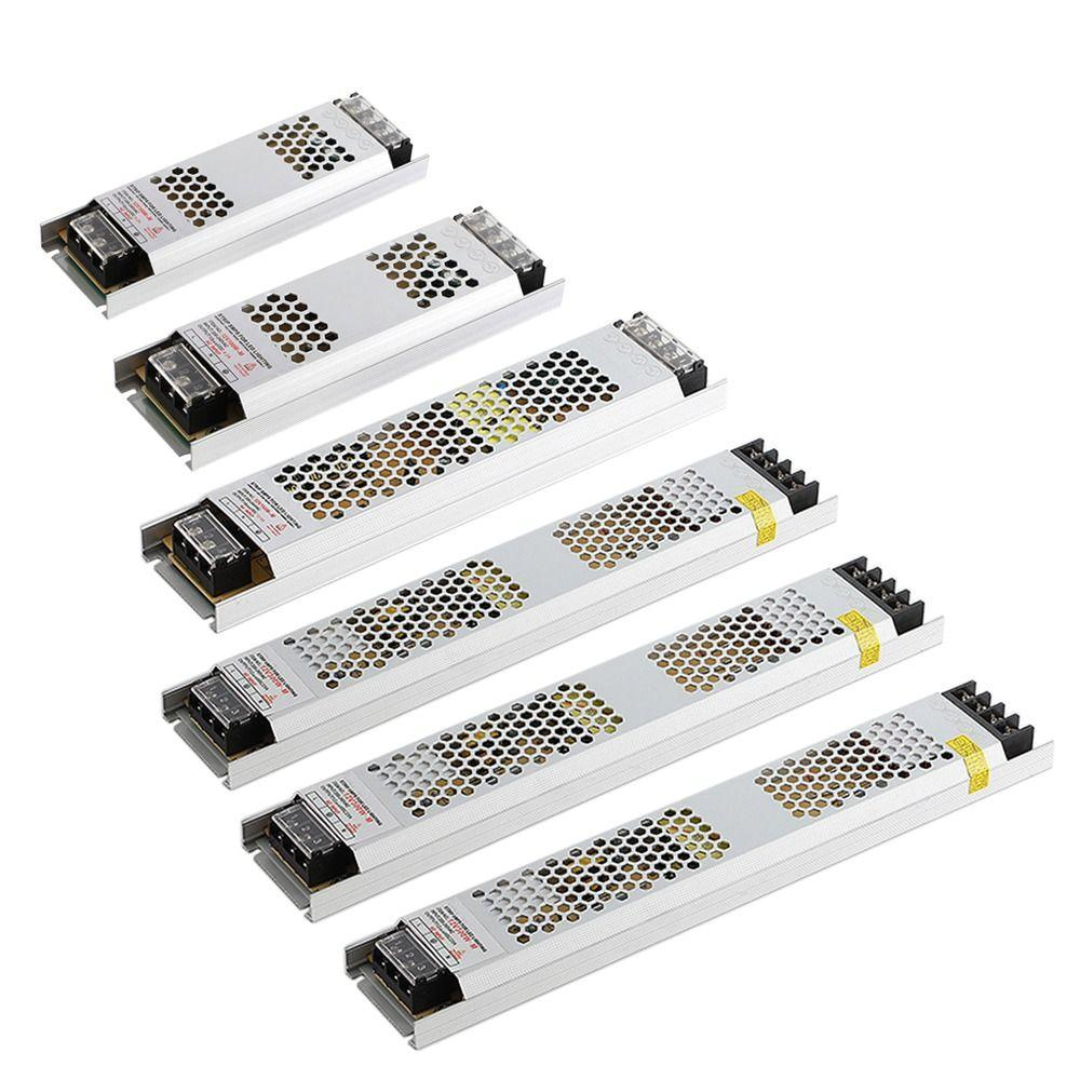 100W 24V Ultra-Thin LED Driver Power Supply – For LED Strip Lights, Silent & Flicker-Free