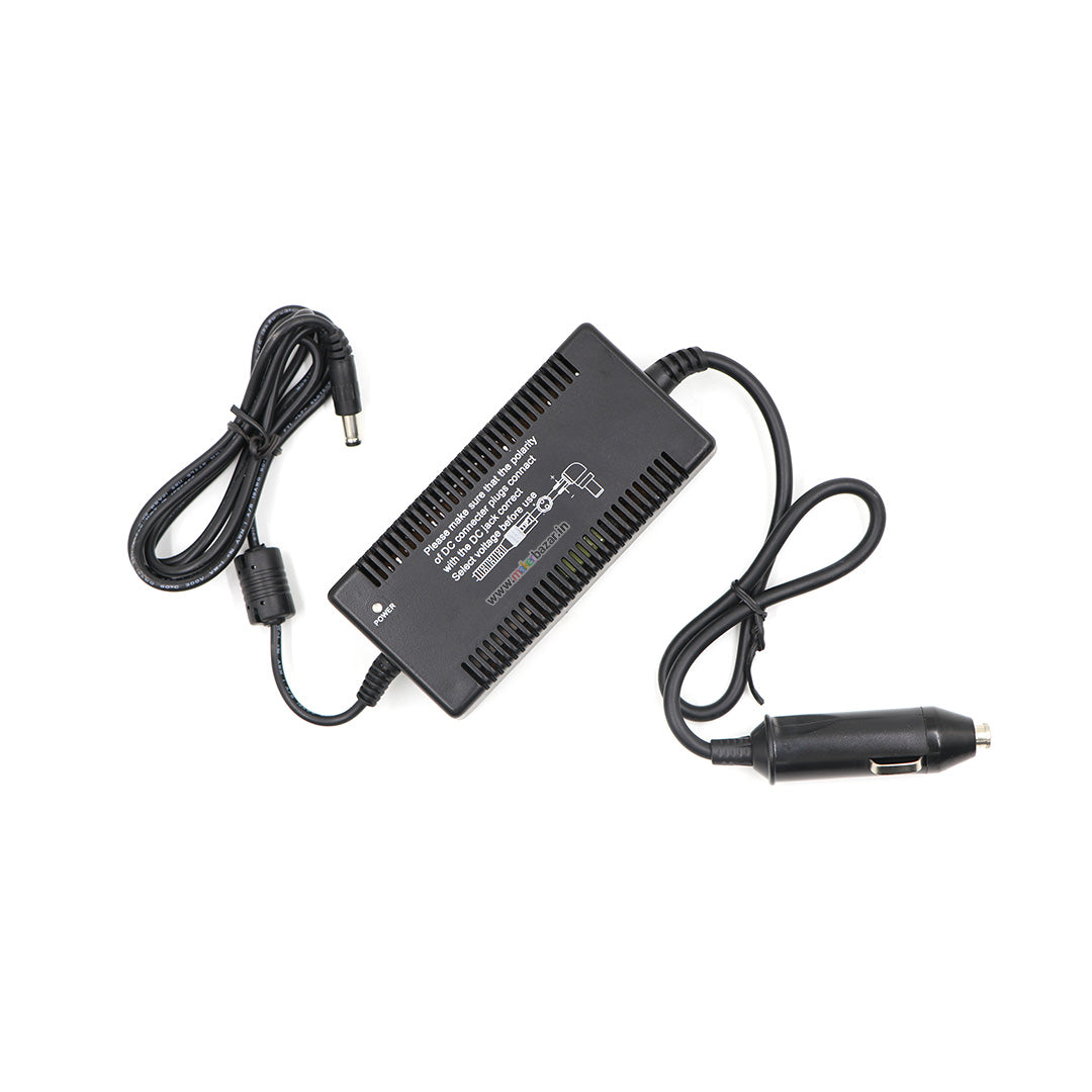DC to DC 100W Laptop Adaptor for Cars with Charging Plugs
