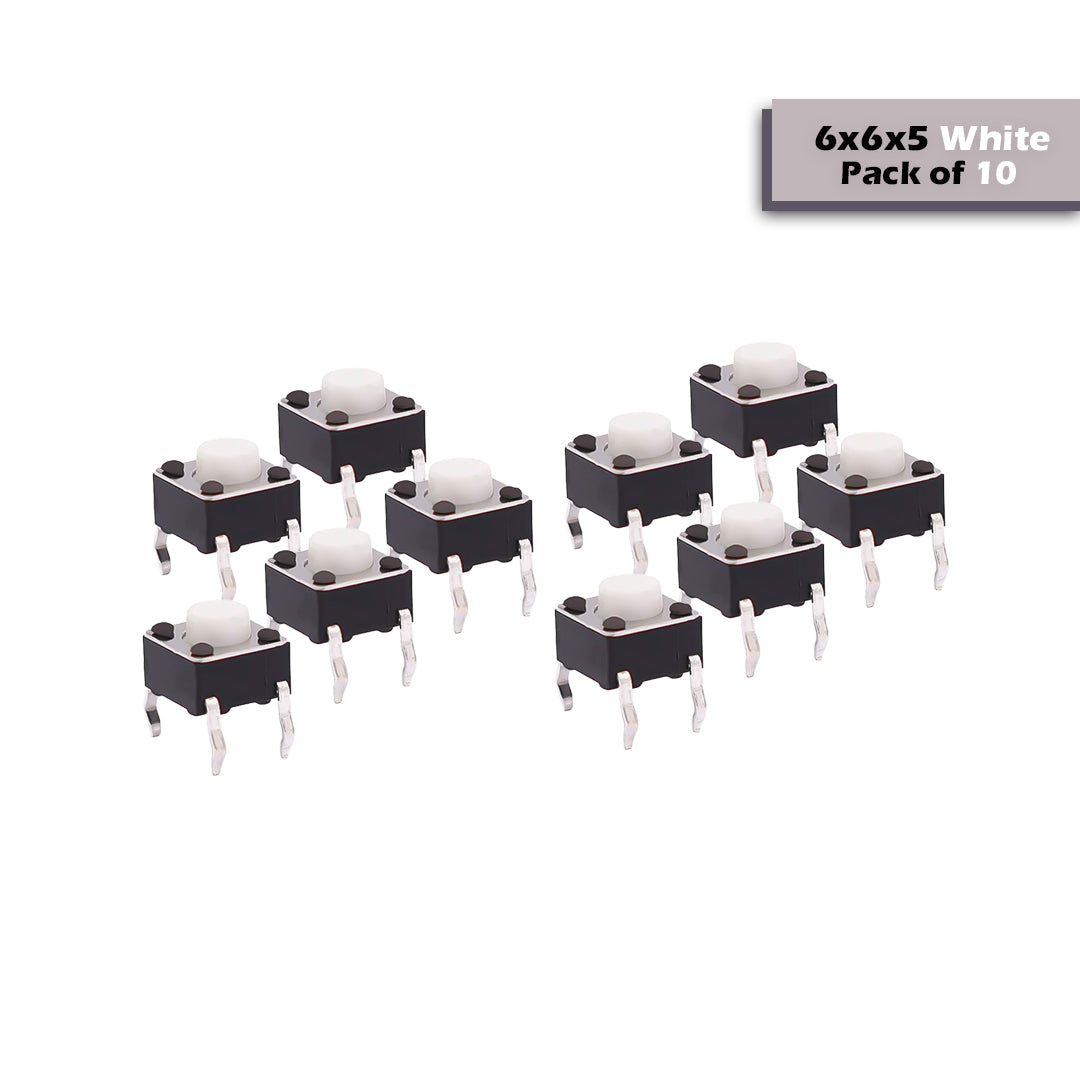 6x6mm DIP Mini Tactile Push Button Switch - 4Legs