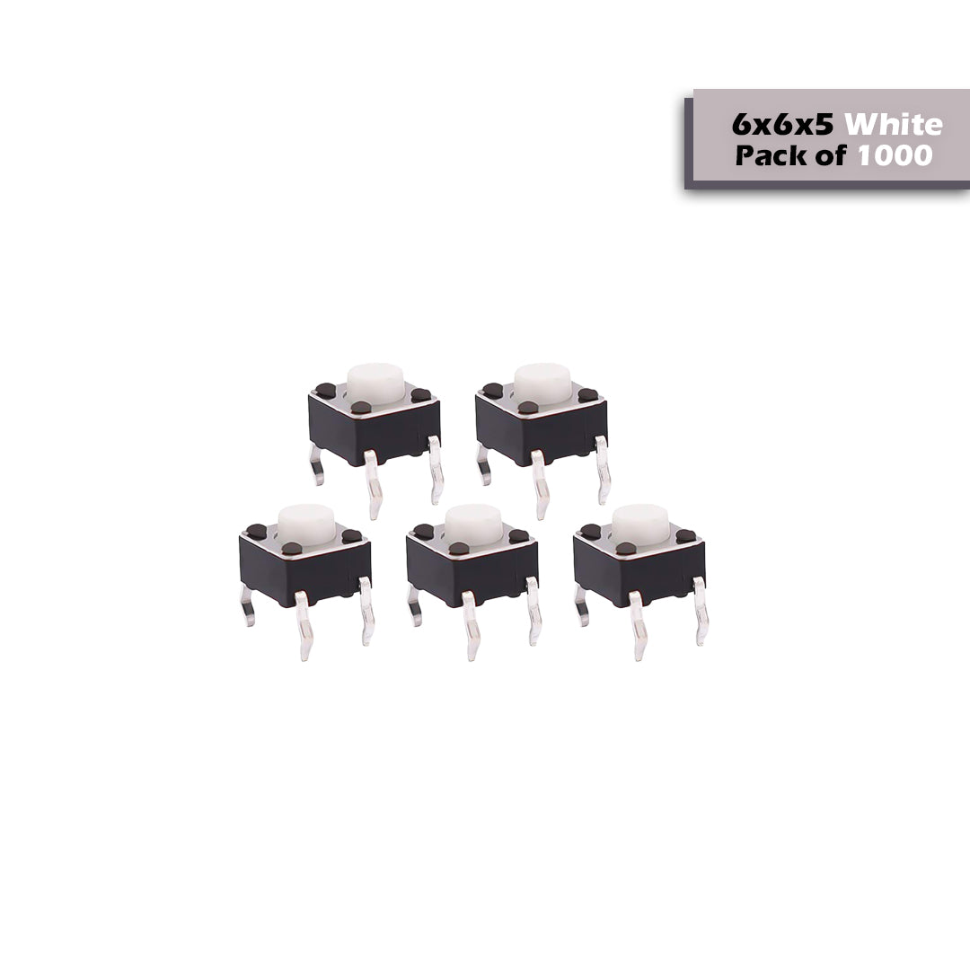 6x6mm DIP Mini Tactile Push Button Switch - 4Legs