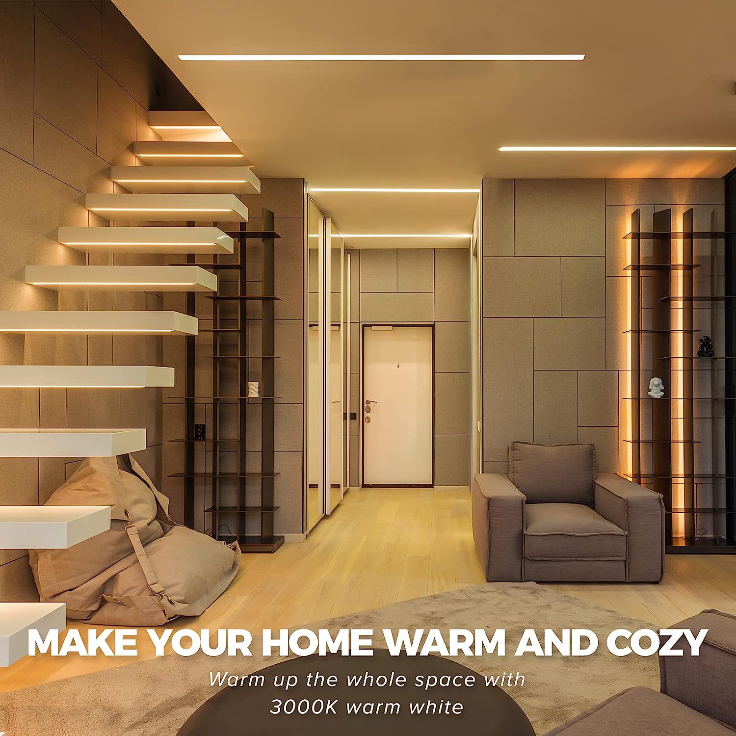 10Mtr 24V 8mm 2835 126LED/mtr Chasing LED Strip Light (Non Waterproof)