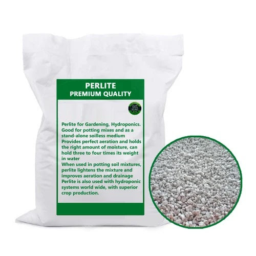 Perlite for Hydroponics & Horticulture Terrace Gardening (1kg)