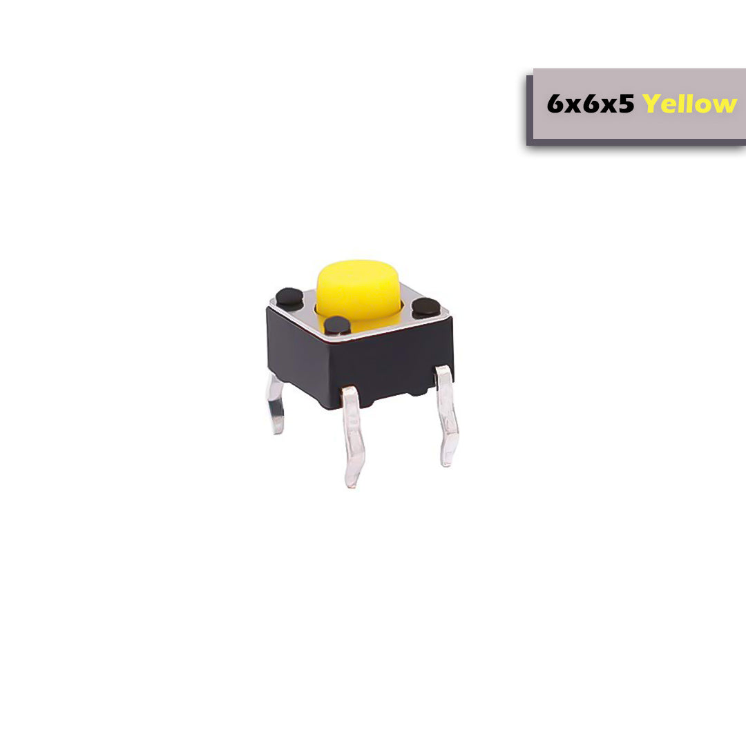 6x6mm DIP Mini Tactile Push Button Switch - 4Legs