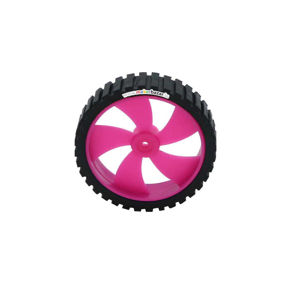 Robotic DC Small BO Wheels 4.5cm x 1.2cm