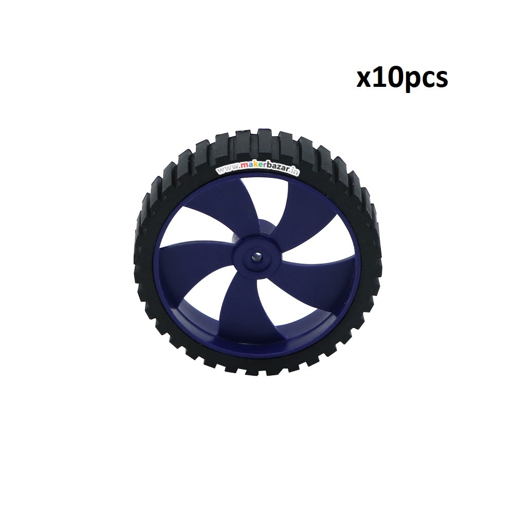 Robotic DC Small BO Wheels 4.5cm x 1.2cm
