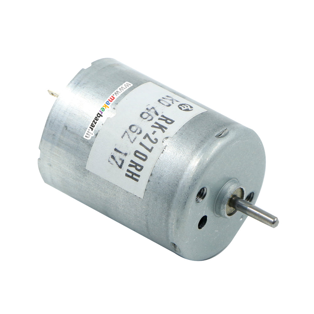 34x24mm Sealed High Speed & Low Torque Round DC Motor - 6V