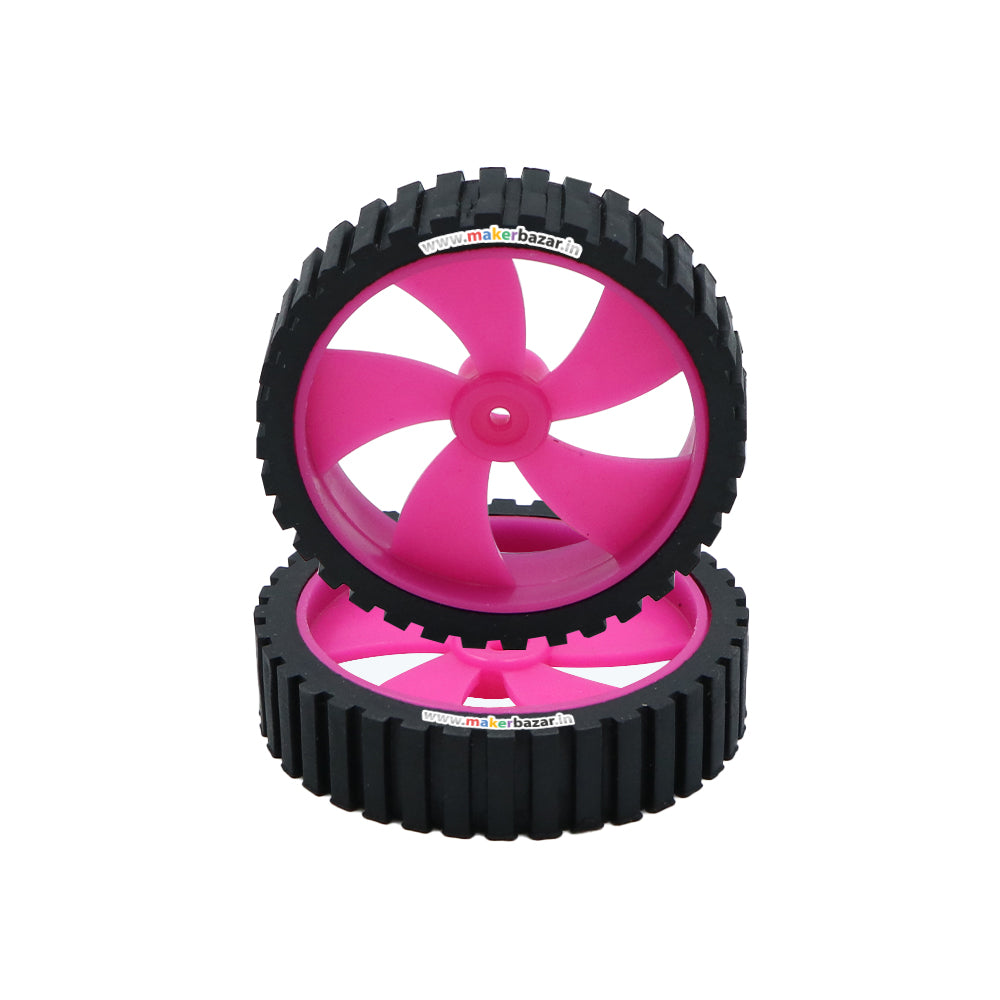 Robotic DC Small BO Wheels 4.5cm x 1.2cm