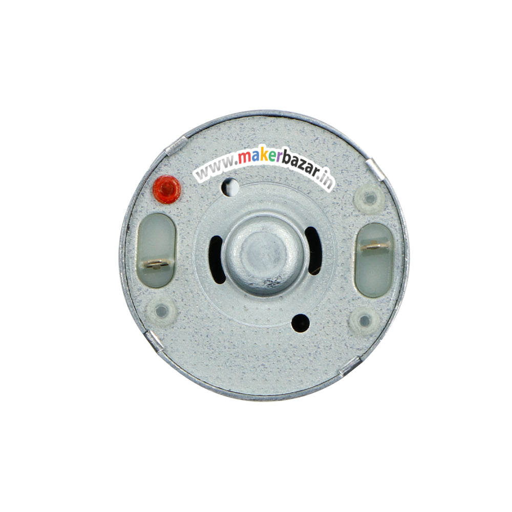 34x24mm Sealed High Speed & Low Torque Round DC Motor - 6V