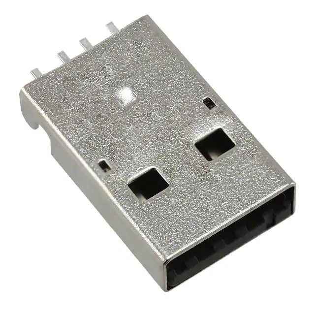USB-A 2.0 Male Plug Connector SMD SMT Jack (Mount-Type)