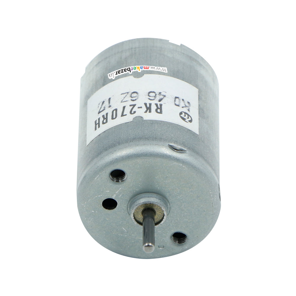 34x24mm Sealed High Speed & Low Torque Round DC Motor - 6V
