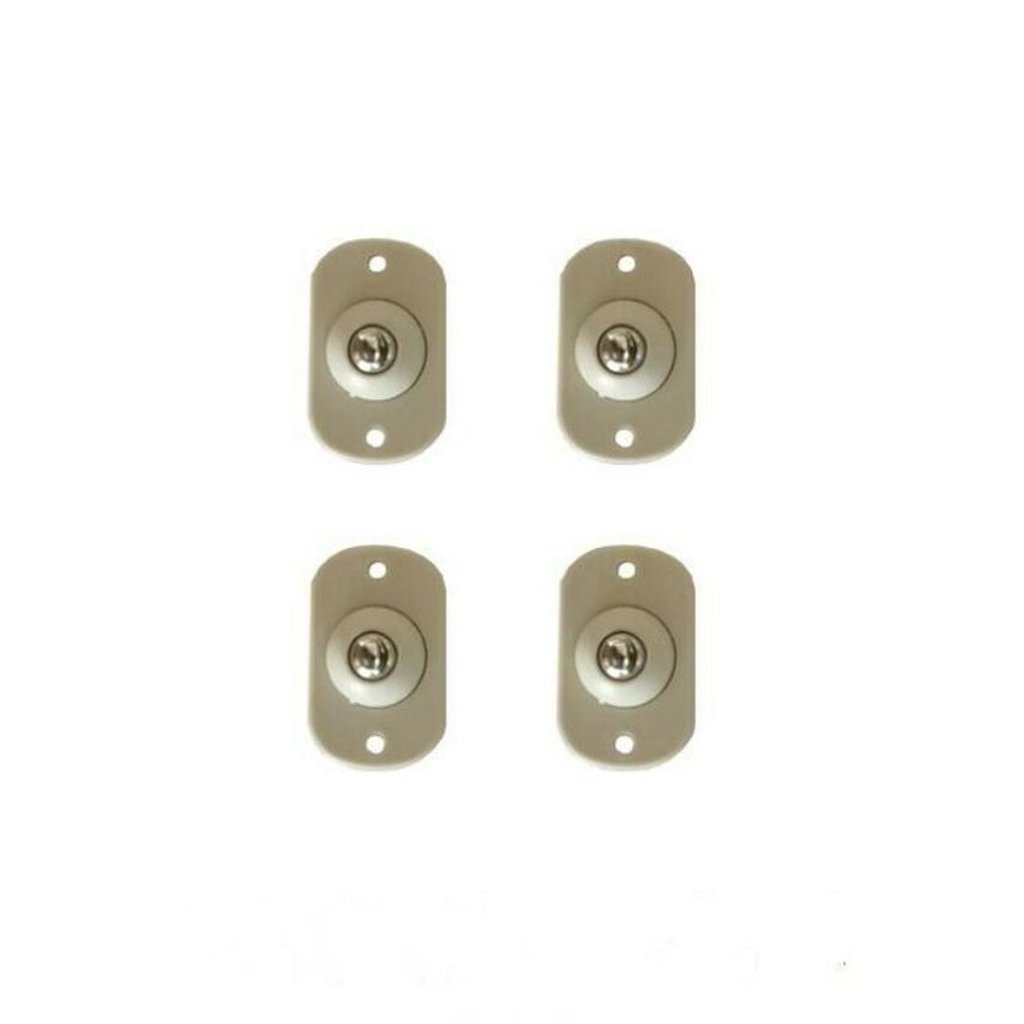 4 Piece Self Adhesive 360 Degree Mini Swivel Casters Wheels
