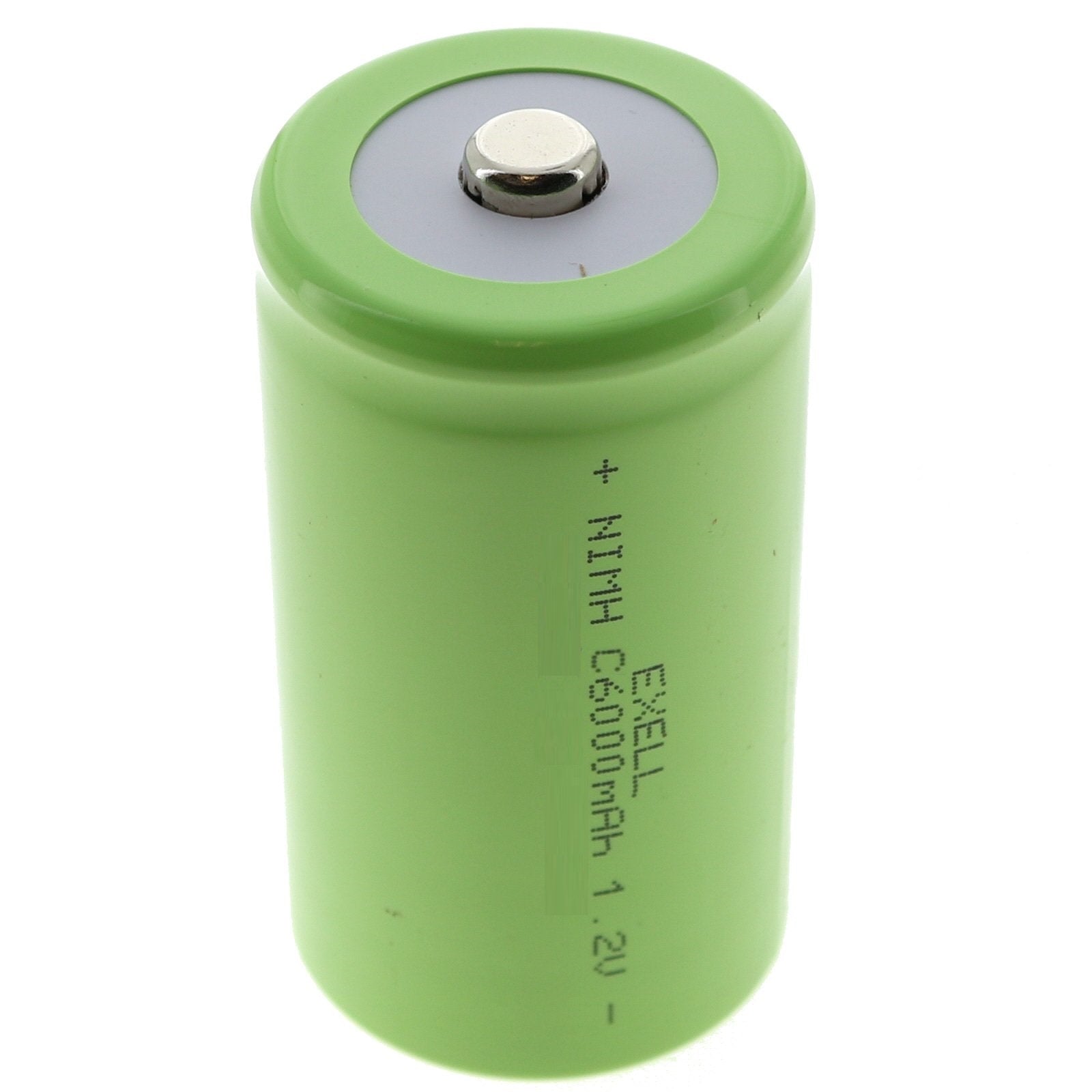 6000mAh 1.2V Size-C Cell Ni-MH Rechargeable Battery with Button Top