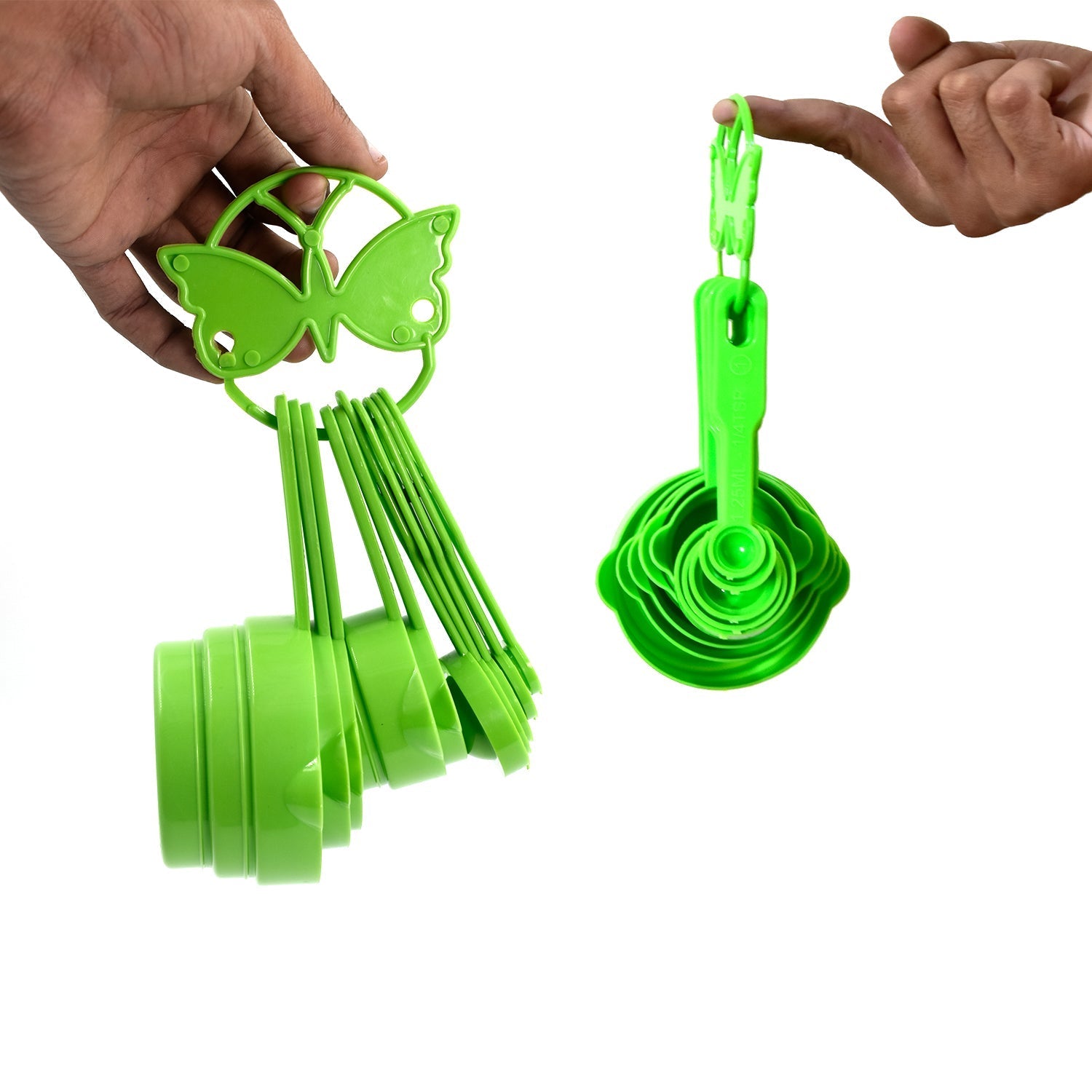 11 Pc Measuring Cup and Spoon Set - Green