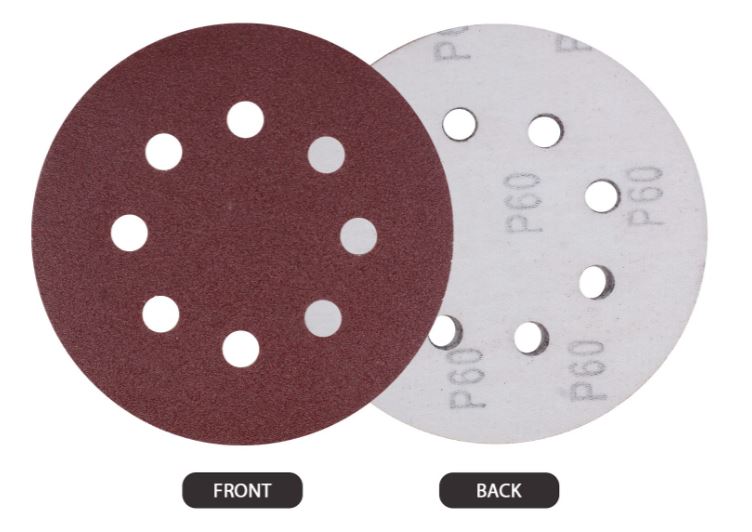 Generic: 5in/125mm Velcro Sanding Abrasive Disc for Grinder Machine