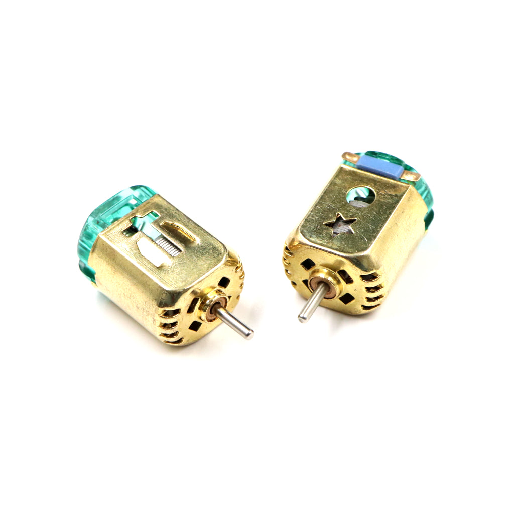 Golden DC Toy Motor - Small Single Shaft High RPM 3V Max (38 x 20 x 15mm)