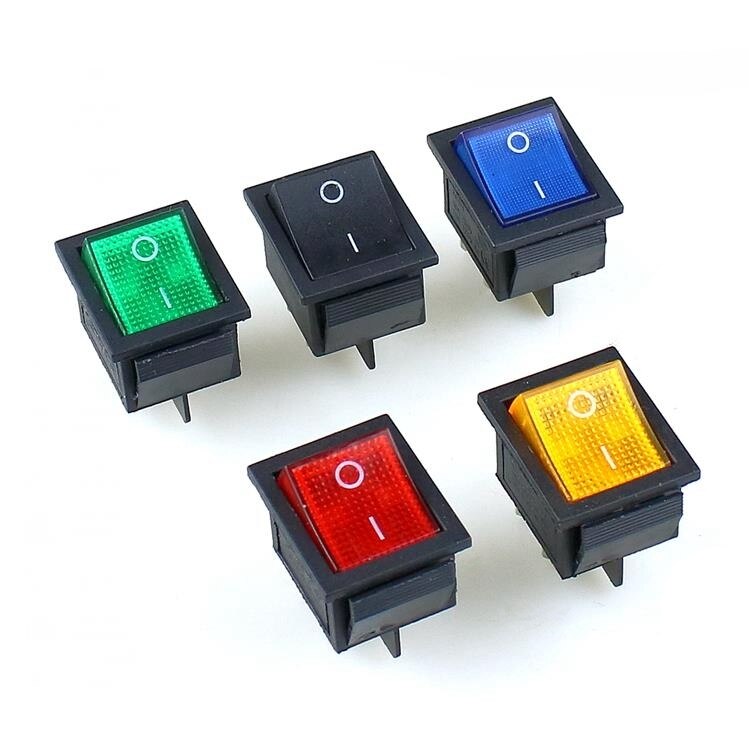 R4 Series - Miniature Power Rocker Switch - Live Electronics