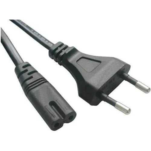 2 Pins AC Power Cord Cable 1.5M for Laptop Adapters - Good Quality