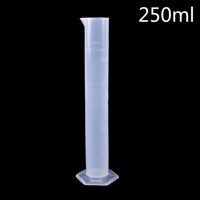 Measuring Cylinder 250ml (Clear Plastic)