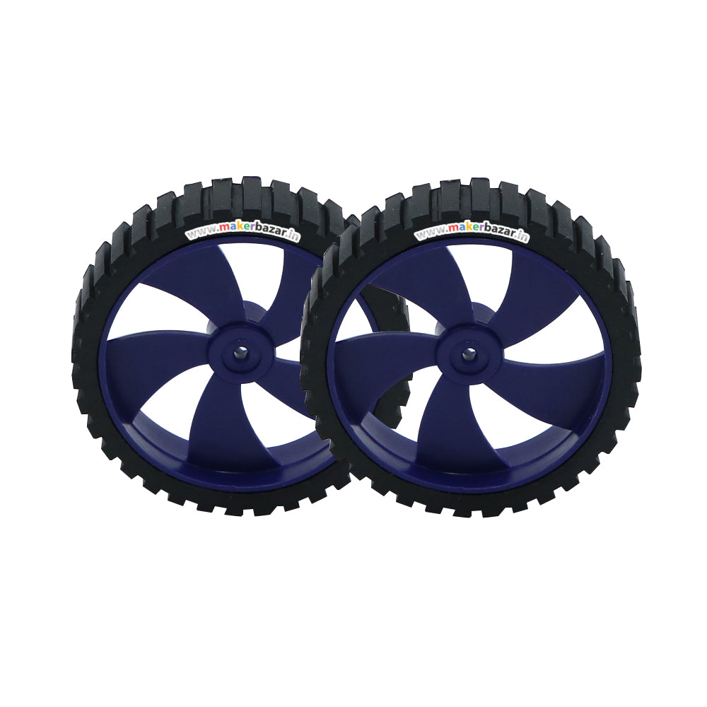 Robotic DC Small BO Wheels 4.5cm x 1.2cm
