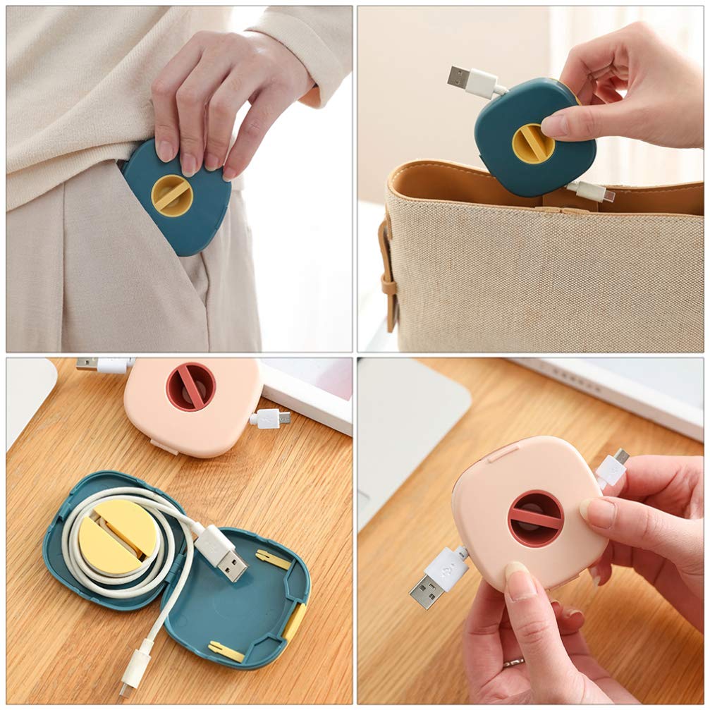 2 in 1 Cable Management Case And Mobile Holder