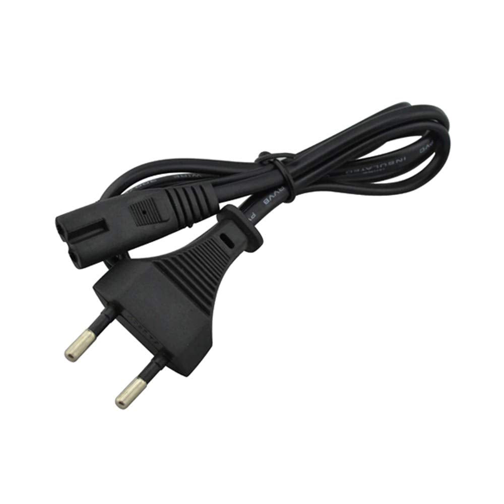 2 Pins AC Power Cord Cable 1.5M for Laptop Adapters - Good Quality