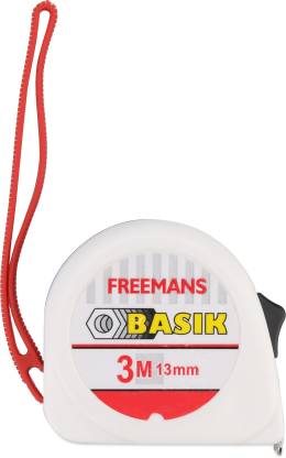 Freemans: Basik BKC313 3mX13mm Steel Measuring Tape