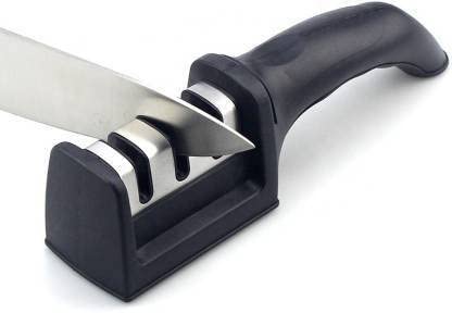 Manual Knife Sharpener 3 Stage Sharpening Tool for Ceramic Knife and Steel Knives