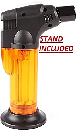 Windproof Refillable Butane Jet Torch Flame Gas Lighter Tool