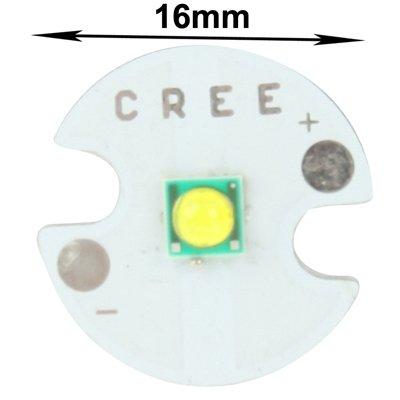 Cree 3W XPE 5050 SMD LED Chip with 16mm PCB - Cool White