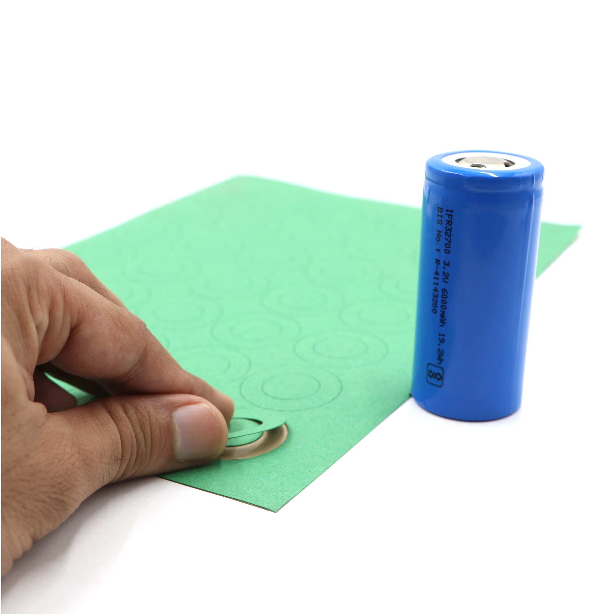 32700/32650 1S Battery Electrical Insulator Insulation Ring Adhesive For Positive Side- Indian