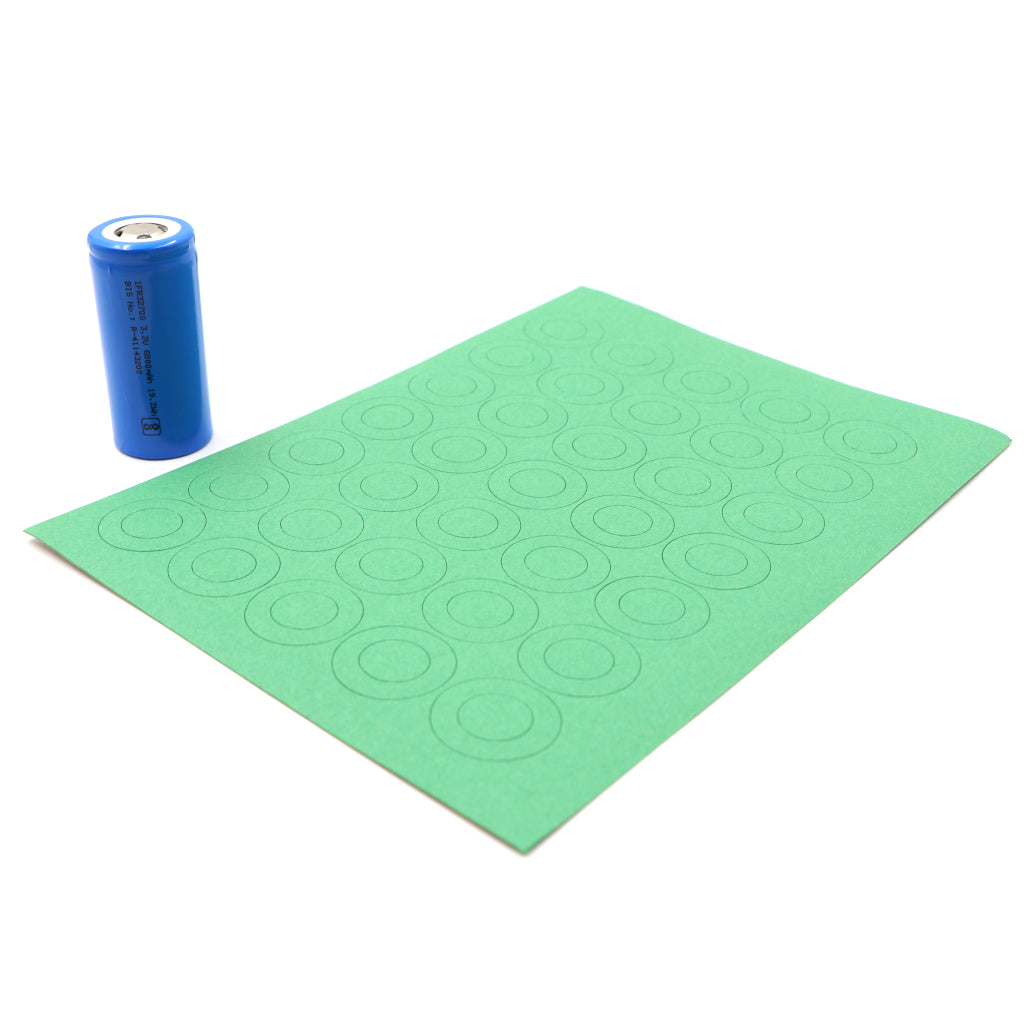 32700/32650 1S Battery Electrical Insulator Insulation Ring Adhesive For Positive Side- Indian