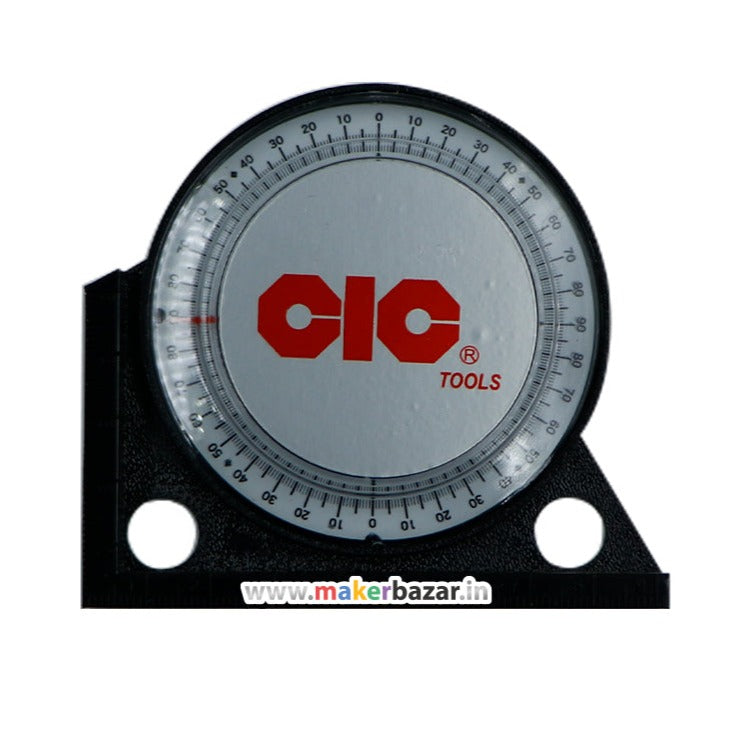 CIC: CS-AF3 Slope Inclinometer Protractor Angle Finder Tilt Level Meter Clinometer Gauge Without Magnetic Base
