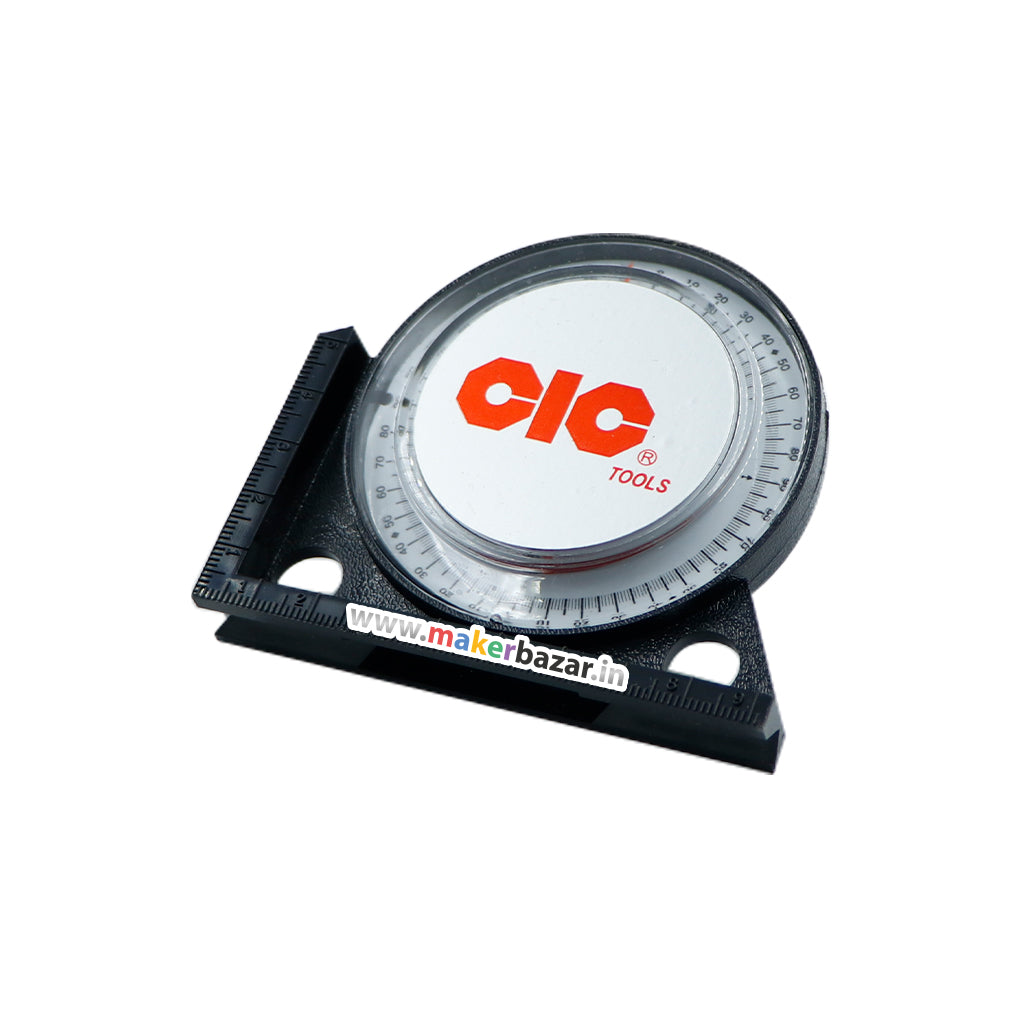 CIC: CS-AF3 Slope Inclinometer Protractor Angle Finder Tilt Level Meter Clinometer Gauge Without Magnetic Base