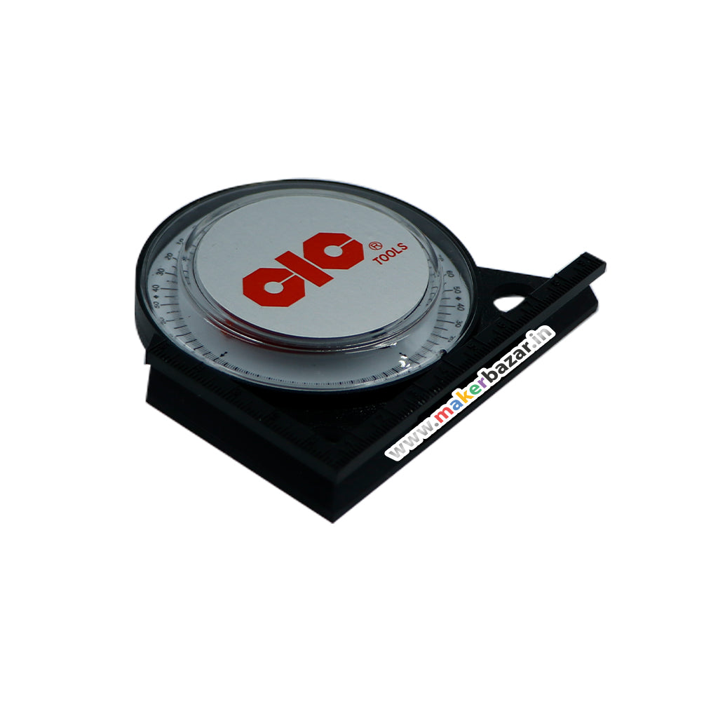 CIC: CS-AF3 Slope Inclinometer Protractor Angle Finder Tilt Level Meter Clinometer Gauge Without Magnetic Base
