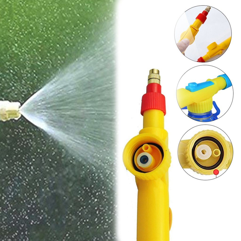 Handheld Bottle Sprayer Pump with Adjustable Brass Nozzle for DIY/Garden/Wash