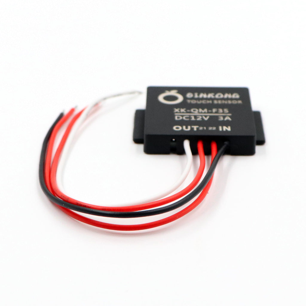 XK-QM-F35 Single Touch Sensor Mirror Switch For Glass Lamp Mirror Light LED 12VDC 3A One Colour