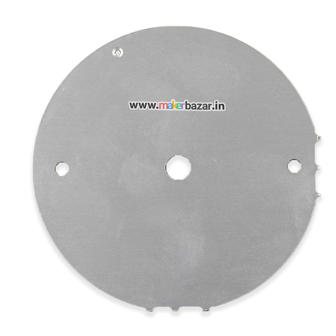 40W MCPCB Warm White 74mm Round Metal Core LED PCB